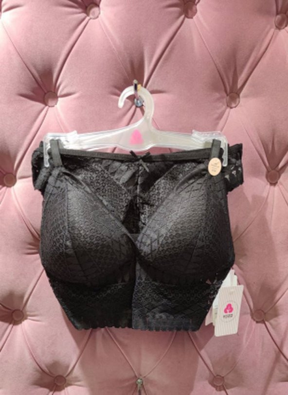 Kabartma Puanlı Bralet Sütyen Takım ürün görseli