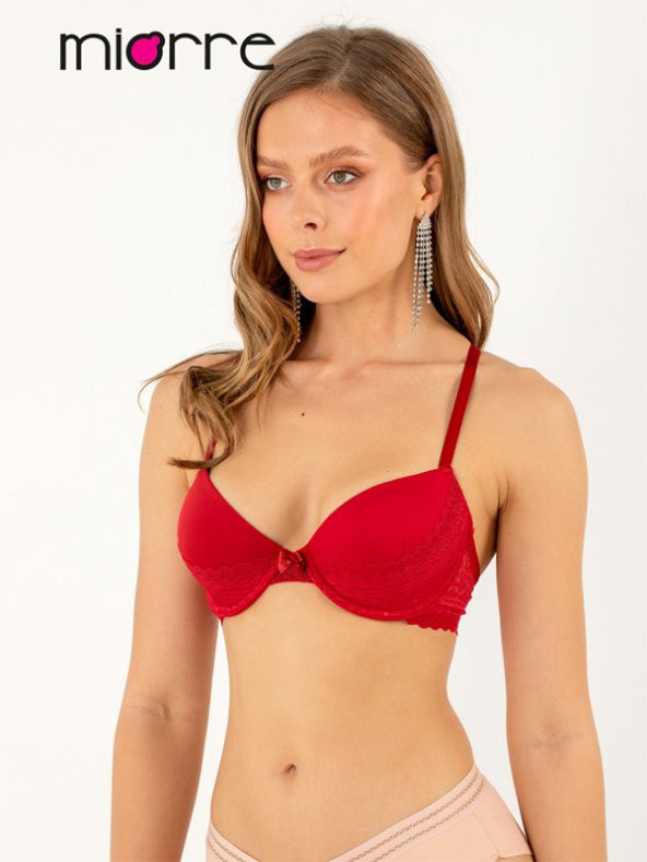 Softness Dolgusuz Dantel Detaylı Sütyen - Resim 2