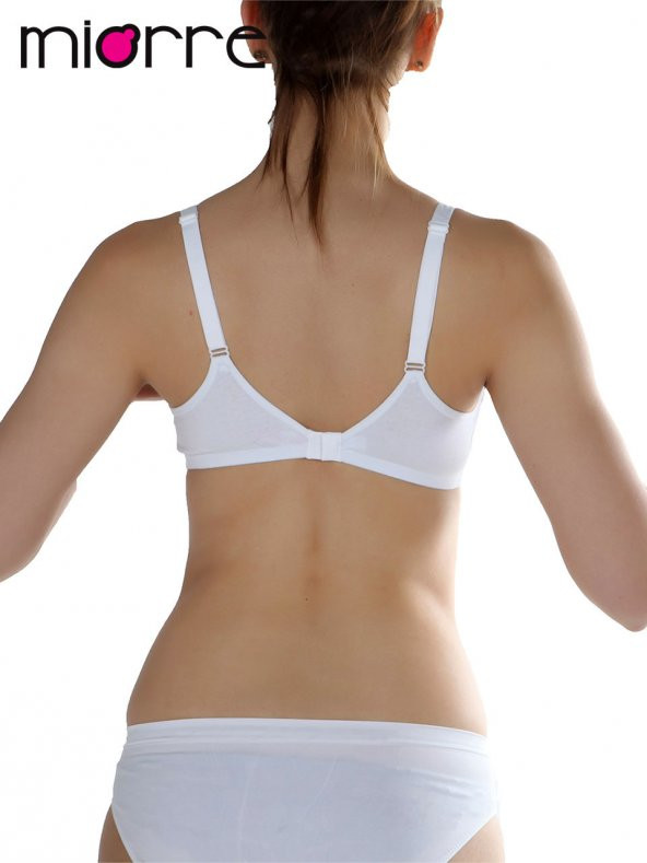 Balensiz Klipsli 100 Doğal Pamuk Emzirme Sütyeni - Resim 4