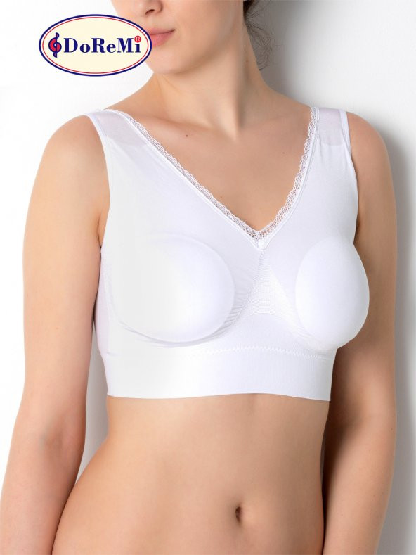 İnce Pedli Seamless Toparlayıcı Büstiyer - Resim 2