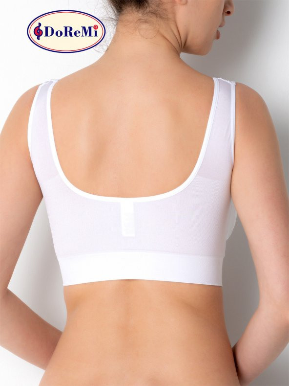 İnce Pedli Seamless Toparlayıcı Büstiyer - Resim 3