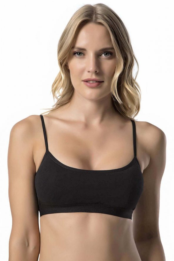 Penye Kaplı İnce Askılı Büstiyer ürün görseli