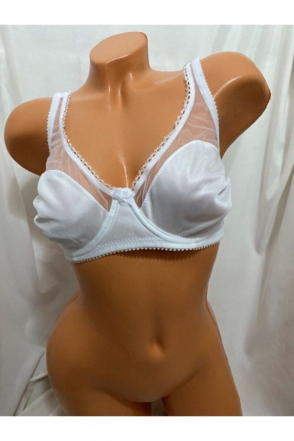 Toparlayıcı Sütyen - Beyaz - Resim 3