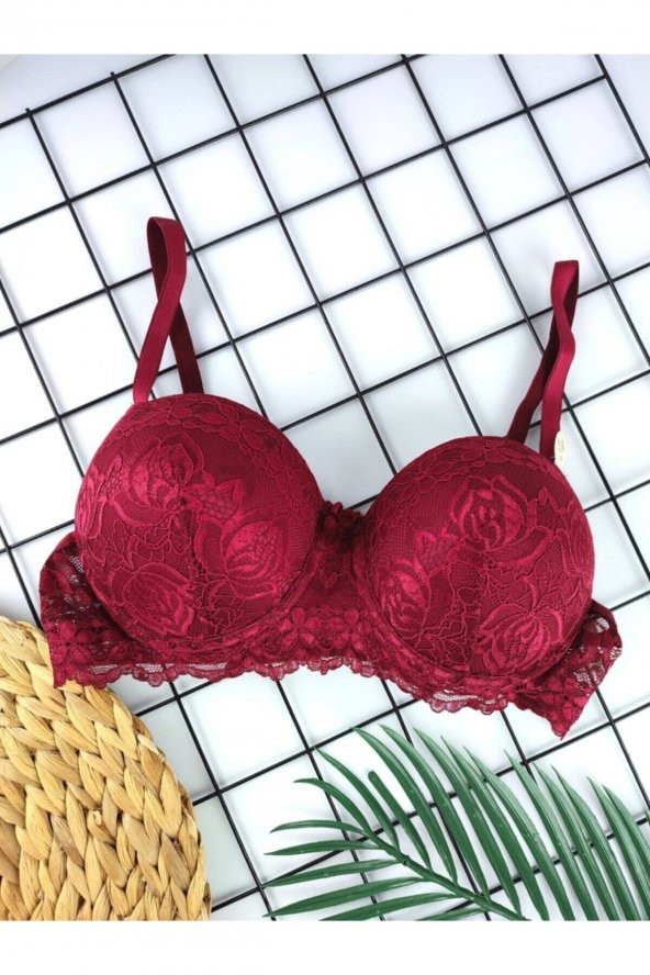Dantelli Destekli Sütyen Takımı 75-80-85-90 Beden ürün görseli