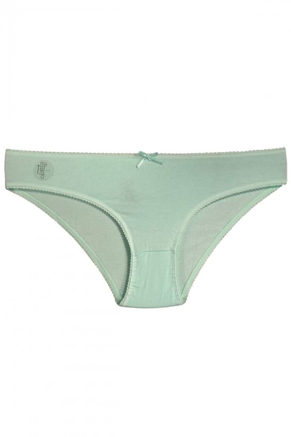 Kadın Pamuklu Slip Külot Sarı Ağırlıklı Karışık Renkte 7li Paket Iç Çamaşırı - Resim 7