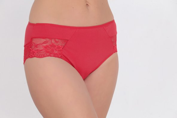 Önü ve Arkası Dantel Detaylı Günlük Kadın Külot Fuşya ürün görseli