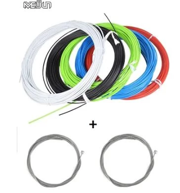 2 metre bisiklet dış vites kablosu + 2 ADET vites teli RENKLİ ürün görseli 1