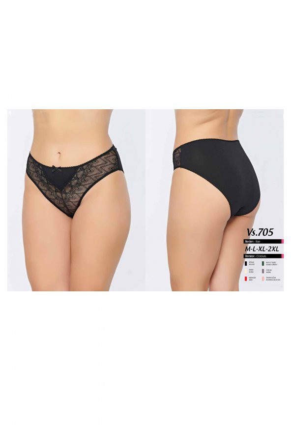 Dantelli Bato Külot Kırmızı ürün görseli