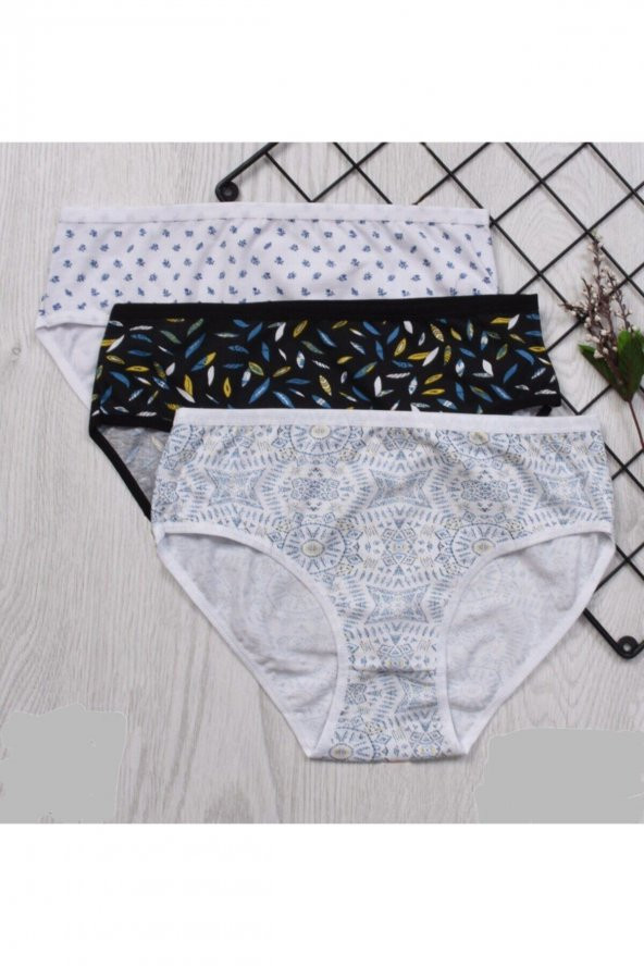 3lü Pamuklu Bato Külot ürün görseli