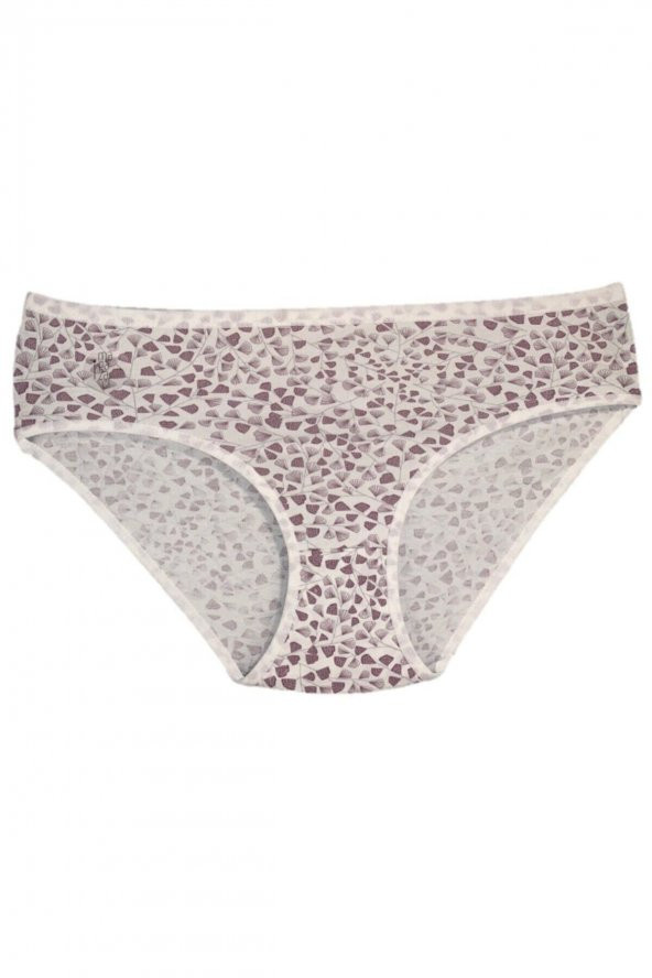 Kadın Soft Mor Pamuklu Bato Külot (Yüksek Belli)  7li Paket - Resim 8