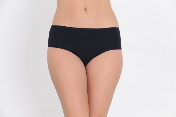 Yumuşak Dokulu Günlük Kadın Külot Lacivert ürün görseli