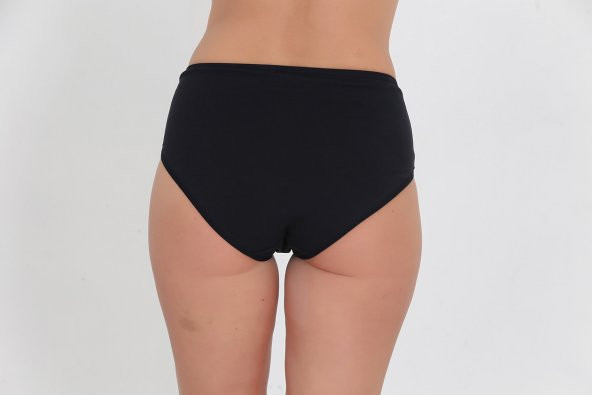 Dantel Detaylı Günlük Kadın Külot Lacivert - Resim 3