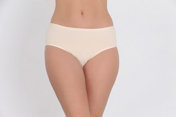 Yumuşak Dokulu Günlük Kadın Külot Ten ürün görseli