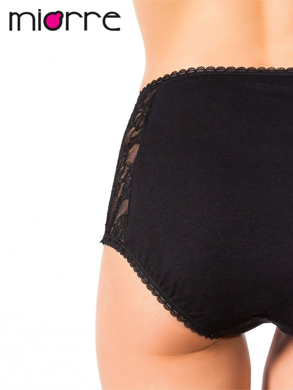 Dantelli Yüksek Bel Külot - Resim 6