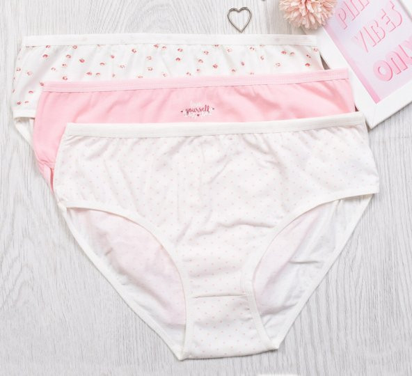 BAYAN KÜLOT-BİG SİZE (3li Paket) ürün görseli