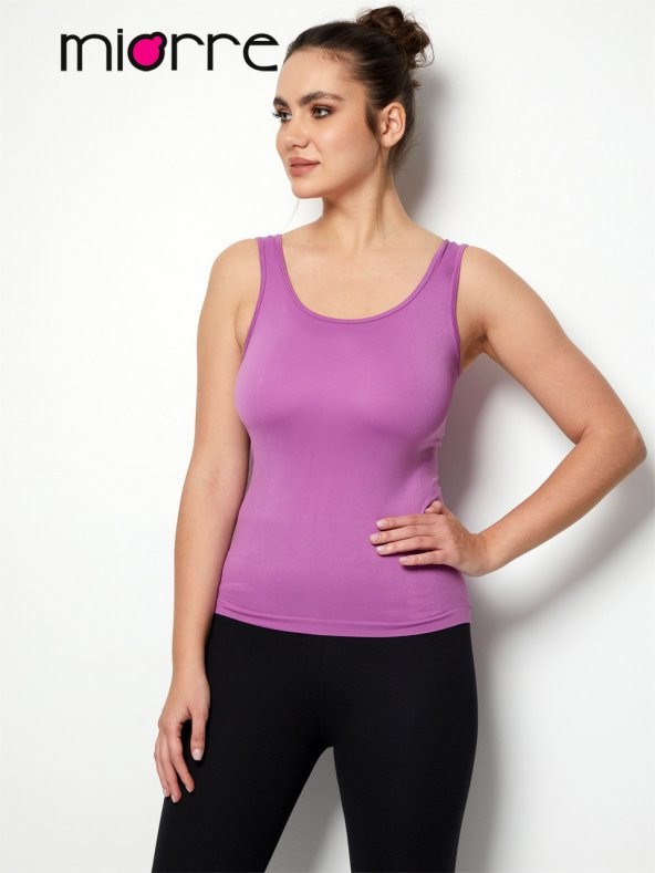Miorre Kalın Askılı Seamless Bayan Atlet - Resim 2