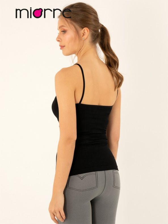 Miorre Seamless Dikişsiz İnce Askılı Tişört - 4