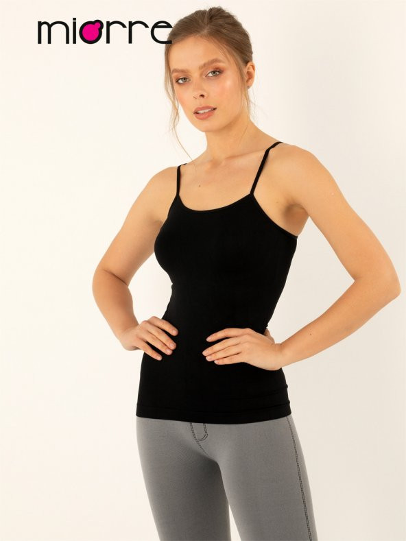 Miorre Seamless Dikişsiz İnce Askılı Tişört - 6