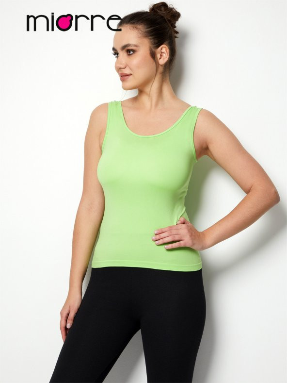 Miorre Kalın Askılı Seamless Bayan Atlet - Resim 3