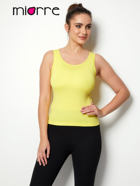 Miorre Kalın Askılı Seamless Bayan Atlet - Resim 4