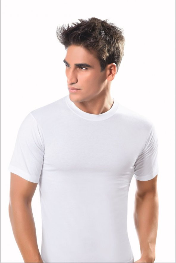 Erkek Bisiklet Yaka Penye Atlet 6lı Paket ürün görseli