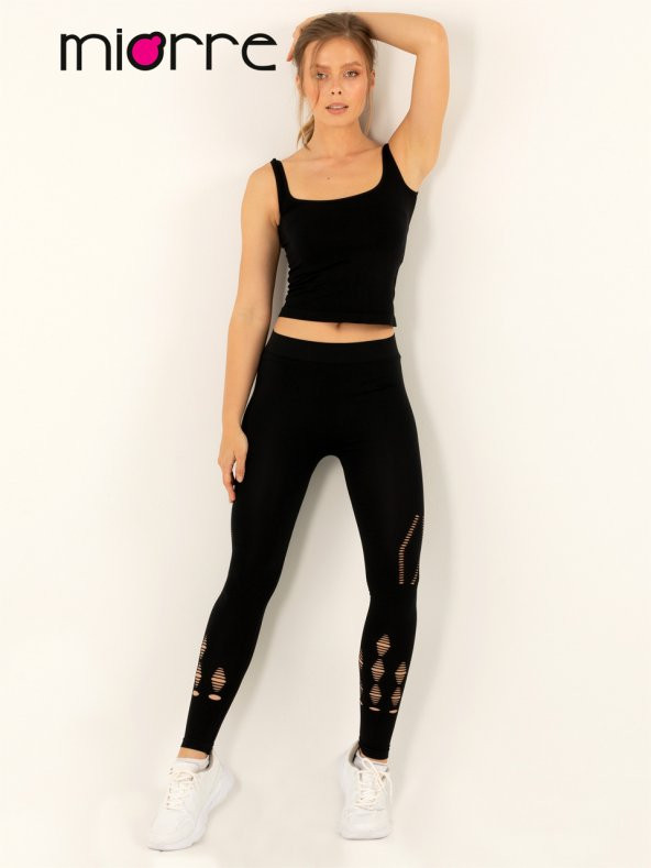 Miorre Seamless Dikişsiz Crop Top Atlet