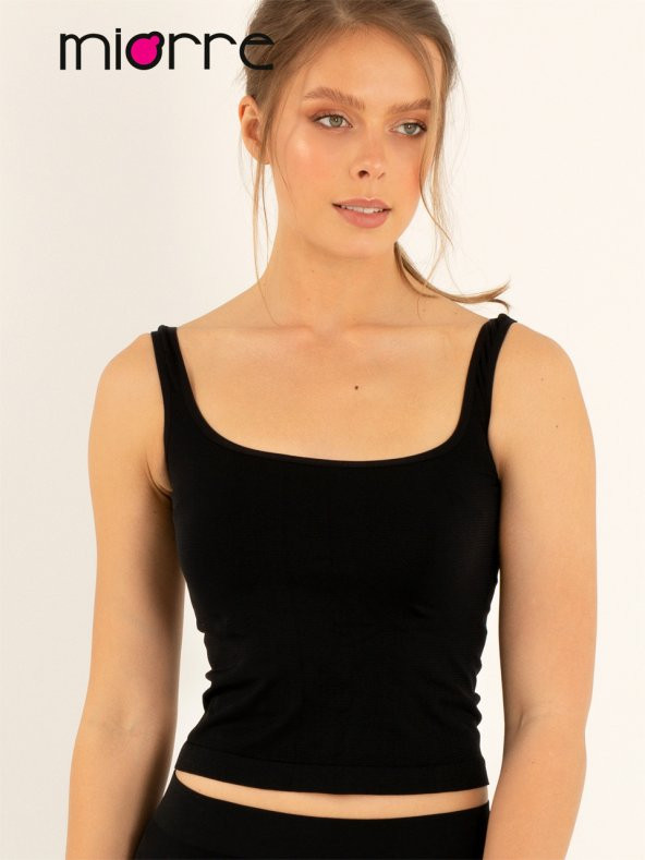 Miorre Seamless Dikişsiz Crop Top Atlet - Resim 4