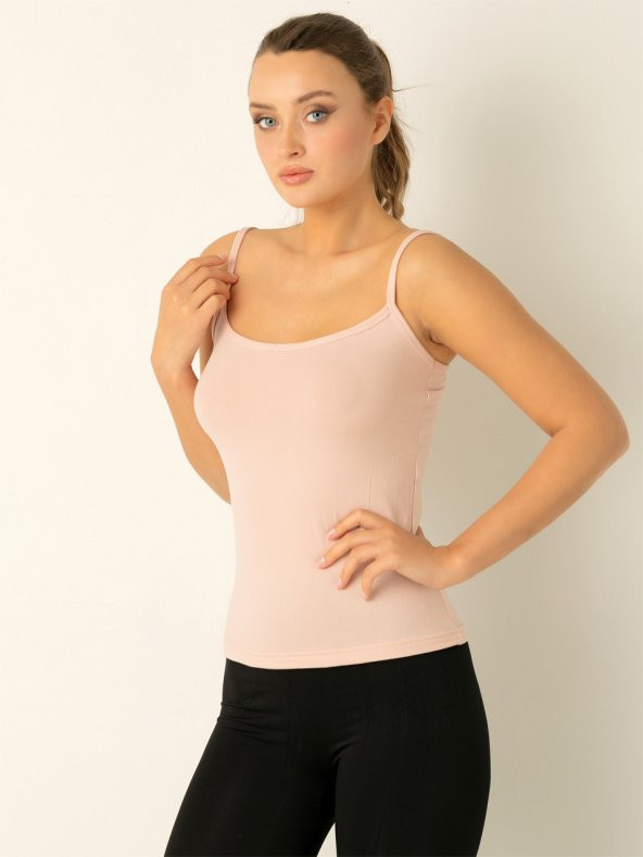 Miorre Seamless Dikişsiz İnce Askılı Kadın Atlet - Resim 3