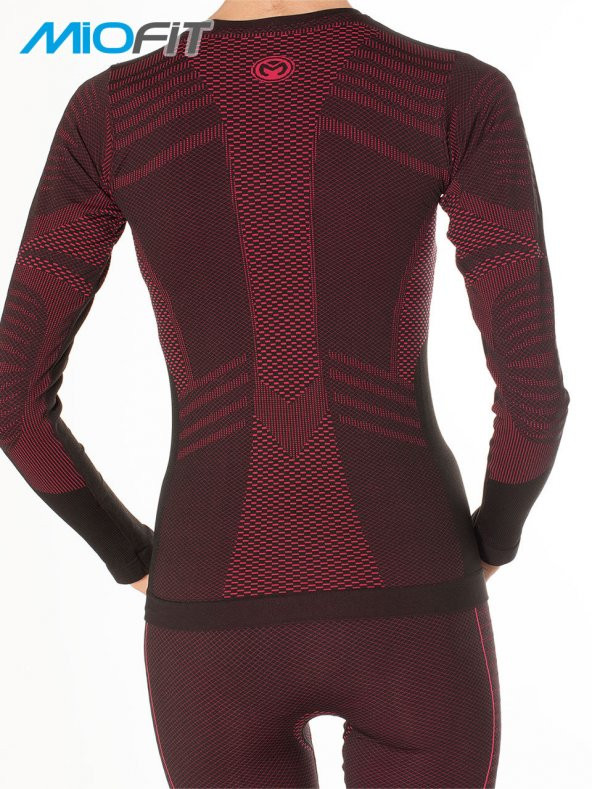 Kadın Comfortable Fit Dry Uzun Kollu Dikişsiz Spor Tişört - Resim 6