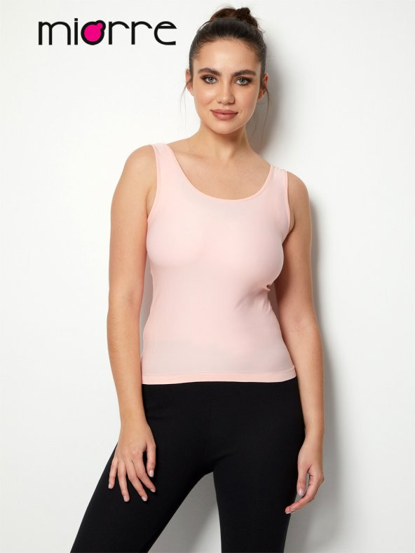 Miorre Kalın Askılı Seamless Bayan Atlet - Resim 4
