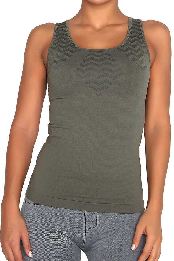 Kabartma Desenli Seamless Body