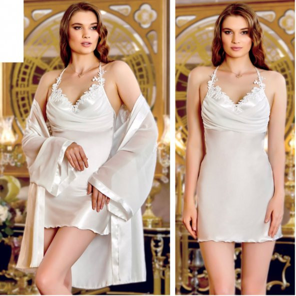 SATEN GECELİK SABAHLIK TAKIM