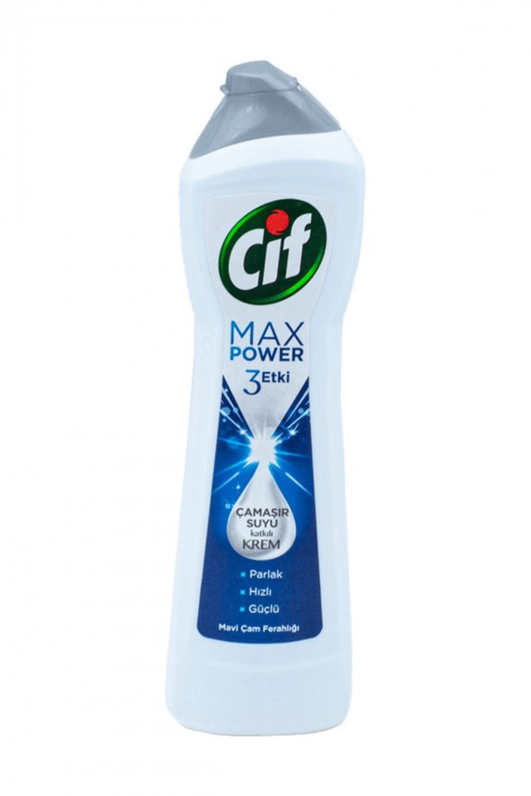 Max Power Mavi Çam Ferahlığı Çamaşır Suyu Katkılı Krem 450 ml