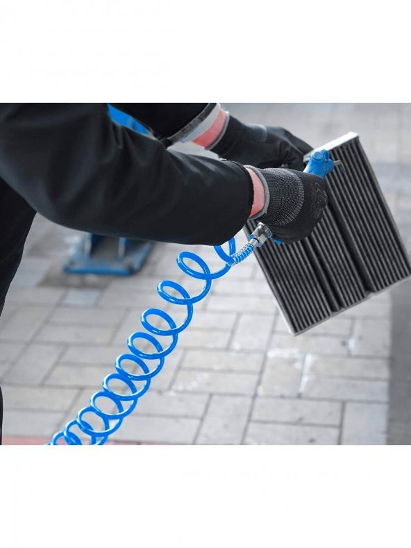 Germany Style Profesyonel Yüksek Kaliteli 15 Metre Spiral Hortum Recor Seti - 2