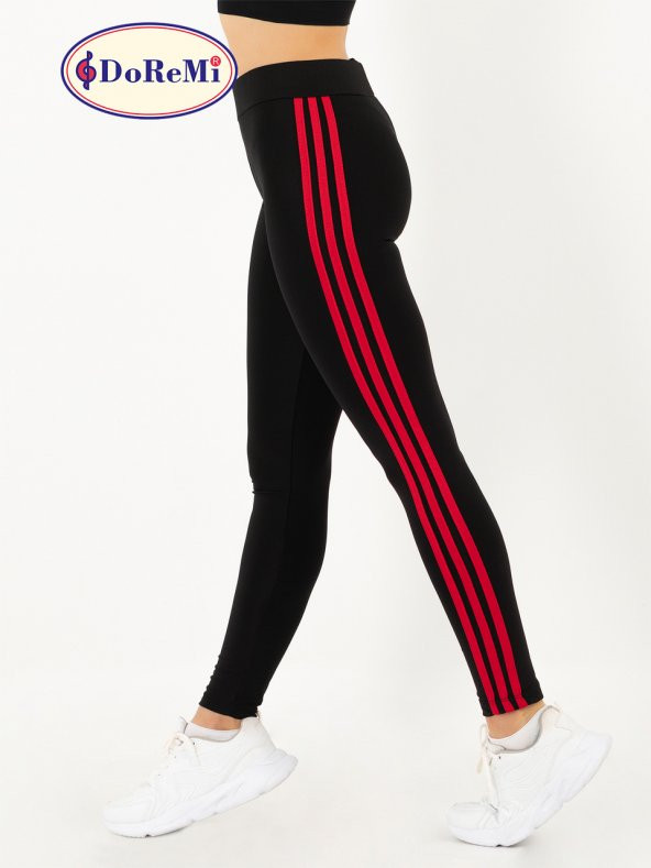 Active Sportive Üç Çizgili Tayt - Resim 5