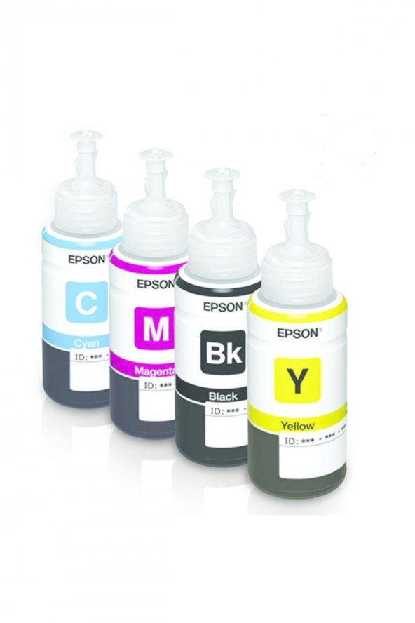 ORİJİNAL 4lü SET-TAKIM Mürekkep - T6641-6642-6643-6644 L Serileri İçin Orjinal Mürekkep ürün görseli