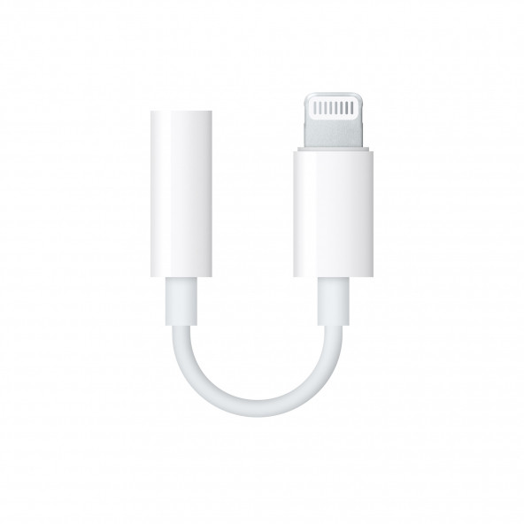 Apple İphone Lightning to 3.5 mm Headphone Aux Jack Adapter Dönüştürücü - 1