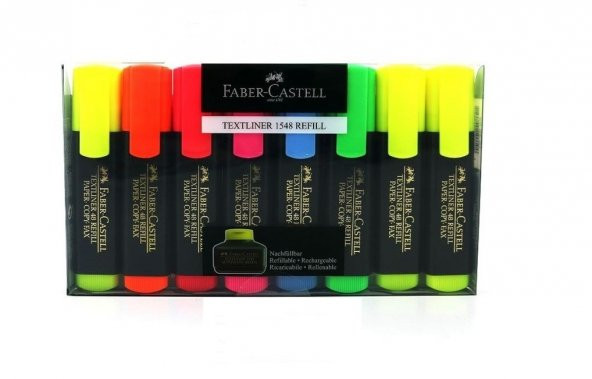 1548 FOSFORLU KALEM TEXTLINER REFILL (6+2) 8Lİ ürün görseli