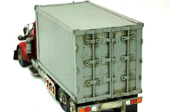 himarry Dekoratif Metal Tır Vintage Biblo Hediyelik - Resim 5