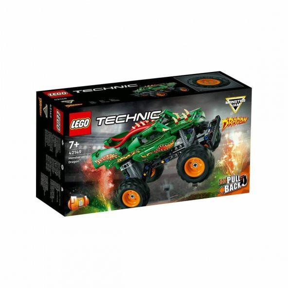42149 Lego Technic - Monster Jam Dragon 217 parça +7 yaş