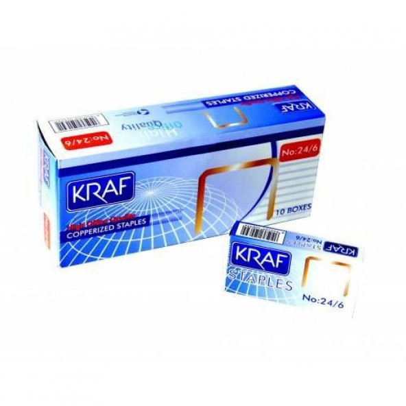 ZIMBA TELİ SARI 24/6 - 1000lik -10 KUTU