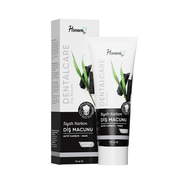 SİYAH KARBON DİŞ MACUNU 75 ML