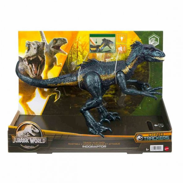 HKY11 Jurassic World Tehlikeli Takip Dinozor Figürü