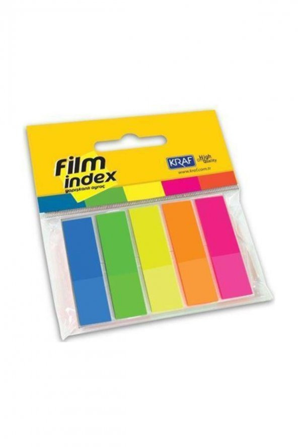 Film Index 13x44mm 5 Renk X 25 Say.1344 - 2