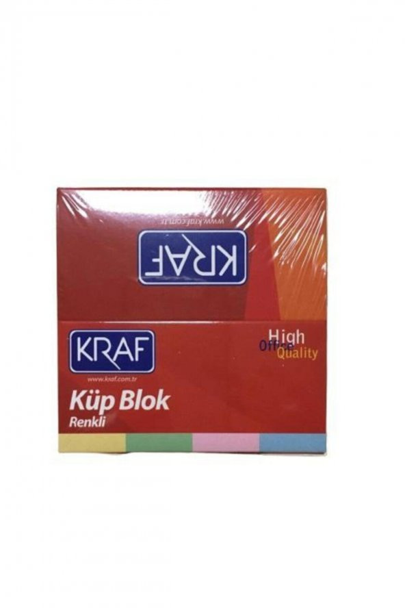 Küp Not Renkli 8x8 117g