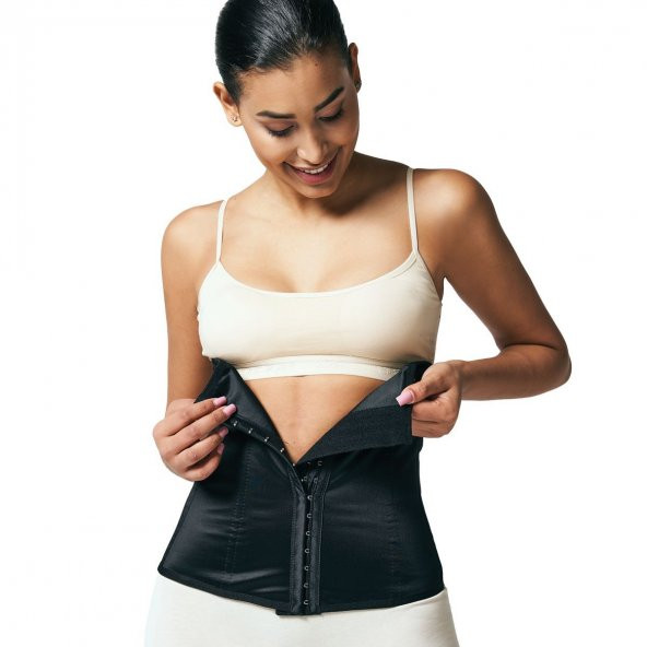 Fit Time Agraflı Korse Siyah - Resim 2