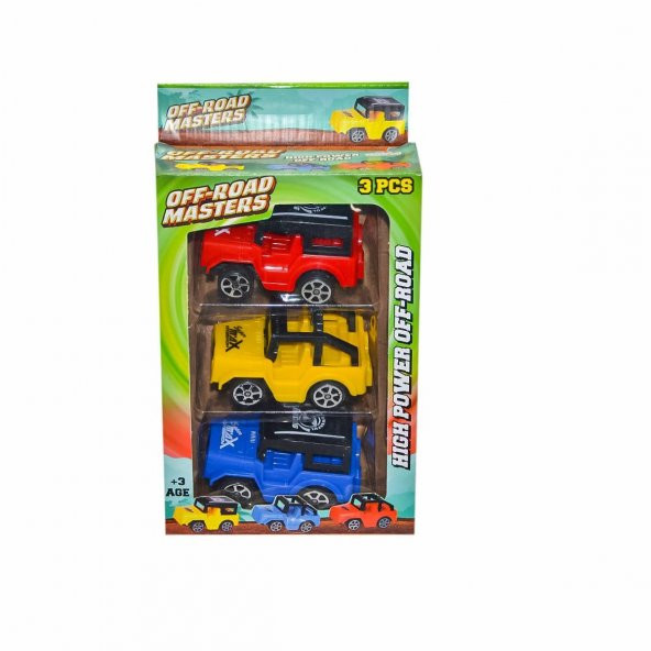 CNL-1113-3 3lü Araba- Can Ali Toys