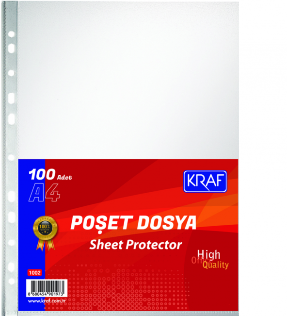 ŞEFFAF POŞET DOSYA 1. KALİTE KRAF  5 PAKET ALANA 1 PAKET HEDİYE