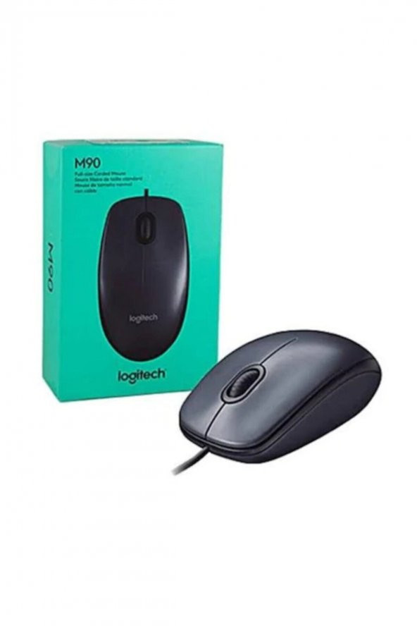 M90 Kablolu Optik Mouse Siyah - 2
