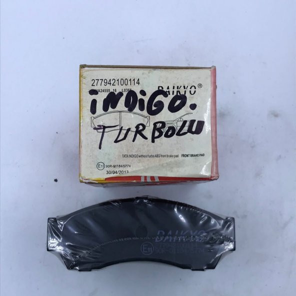 İNDİGO BALATA ÖN TURBOLU